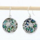 Fashion Tortoise Drop Earrings for Women 925 Silver Filled Jewelry A Pair/set