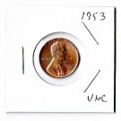 U.S. 1953 Uncirculated Lincoln Wheat Cent (1-12-22)
