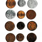 Antilles 1, 2 1/2 Cents 1970s. '80s, 12 pcs. All Different (8-19-21)