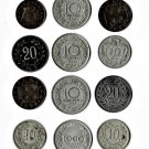 Austria, Teens and 1920s Denomination Mix 12 pcs. All Different (8-19-21)