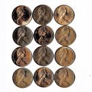Australia, 1 Cent, 12 pcs. All Different (9-19-21)