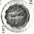 Bahamas, 1970 10-Cent Bone Fish, PROOF (10-04-21)