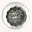 Bahamas, 1972 10-Cent Bone Fish, PROOF (10-04-21)