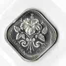 Bahamas, 1974 15-Cent Hibiscus, PROOF Flaw (10-04-21)