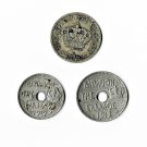 Greece, 1895 & 1912 Lepta, 3 Different (8-22-21)
