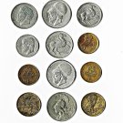 Greece, Denomination Mix, 1970s 12 Different (8-22-21)