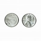 Belgium 1944 2 Franc struck on 1943 US Wheat Cent Planchet, 2 pcs (8-30-21)