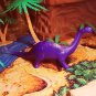 Marx Type I (1955/1991*) Brontosaurus Dinosaur, Dark Purple Flintstones Reissue (9-29-21)
