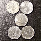 Germany Nazi Third Reich 1940 10 Reichspfennig, Five Different MInts 5 pcs,