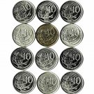 Cayman Islands 10 Cents, 1970s-2000s 12 pcs. 9 Different (12-04-21)