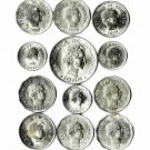 Columbia 10 & 50 Centavos 1960s. 1970s, 12 pcs. all diff. (12-10-21)