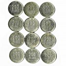 Columbia 200 Pesos 1990s, 2000s 12 pcs. 11 diff. (12-10-21)
