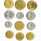 Uruguay Denomination Mix Multi-decades 1950s//2000s 12 diff. pcs. (12-11-21)