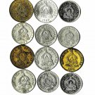 Honduras (Reform) 10 & 50 Centavos 1950s-2000s 12 diff. pcs. (12-12-21)