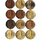 Chile 50 Pesos 1980s, '90s, 2000s 12 diff. pcs. (12-15-21)