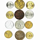 Chile (Reform) Denomination Mix 1964, '70s. 80s, 1992 12 diff. pcs. (12-15-21)