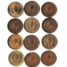 Columbia 5 Centavos 1945, '50s, '60s, 1978 12 pcs. 9 diff.  (12-15-21)