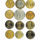 Chile (Reform) Pesos Mix 1977, '80s, 2000s 12 diff. pcs. (12-15-21)