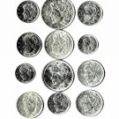 Brazil (Reform) Denomination Mix 1960, '70s, 12 diff. pcs. (12-15-21)