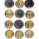 Brazil (Reform) 10 Centavos 1990s-2000s 12 diff. pcs (12-19-21)