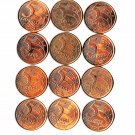Brazil (Reform) 5 Centavos 1994-2000s 12 diff. pcs (12-19-21)