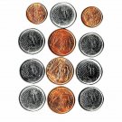 Brazil (Reform) 1 & 5 Centavos 1990s-2000s 12 diff. pcs (12-19-21)