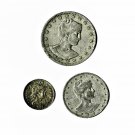 Brazil 1901 400, 1901 200 Reis, 1919 50 Reis, 3 pcs (12-19-21)