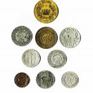 Brazil Reis Mix 1927, 1930s, 1940s 9 diff. pcs (12-19-21)
