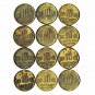 Peru 10 Centimos 1990s, 2000s 12 diff. pcs (12-20-21)