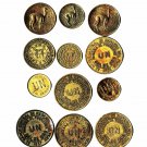 Peru Denomination Mix 1950s-1970s 12 diff. pcs. (12-20-21)