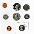 Panama Denomination Mix, Proofs & Regular Issues, 1970s & 2011, 8 diff. pcs. (12-20-21)