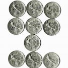 Italy 20 Centesimi, Nude Flying Victory 1908-1922, 10 diff. pcs. (12-29-21)