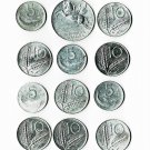 Italy Lires Pegasus, Dolphin, Wheat 1949, '50s, '60s, 79s. 1981  12 diff. pcs. (12-29-21)