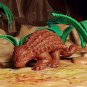 Marx Type II (1955/1961*) Ankylosaurus Dinosaur, Chocolate Brown