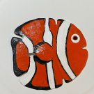 sand dollar clown fish Nemo hand painted