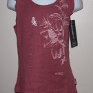 New Jean Bourget Ruffle sleeve flower top size girls 8A/126