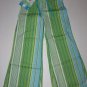New BLU Striped Wide Leg Pants girls size 7