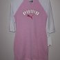 New girls PUMA pink long sleeve dress size L 12