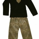 NWT Leopard Print Pajamas from pijayz of Sara's Prints size girls 12