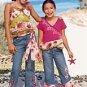 New Mimi & Maggie Rose Ruffle Tee girls size 5