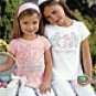 Pink Somebunny Loves Me Tee by SpecialTee Designs girls size 3