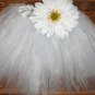 Elegance White Daisy tutu