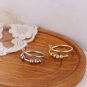 Ring for Girls Women Rotate Fidget Rings Men Anti-stress Stainless Steel