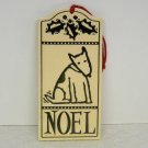 Spooner Creek Designs dog Christmas ornament handcrafted pottery