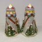 Christmas Lighthouse Salt and Pepper Set