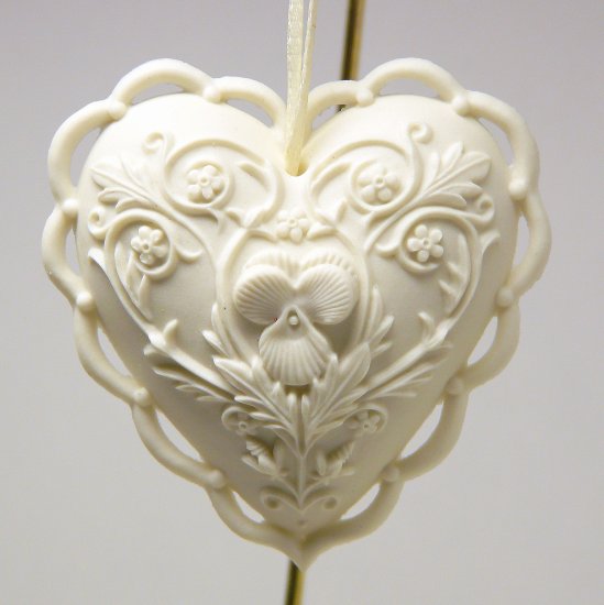 Margaret Furlong Christmas Ornament From the Heart 1997 ornate