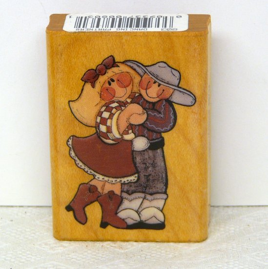 Comotion Rubber Stamp Dancing Partners1994 Texas Two Step