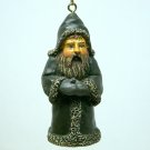 Christmas ornament old world syle Santa dark green
