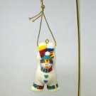 Christmas ornament Avon Holiday Package Topper Snowman