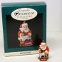Hallmark Coca Cola Miniature Keepsake Christmas Ornament Collector's Club Cool Santa 1993 KOCC